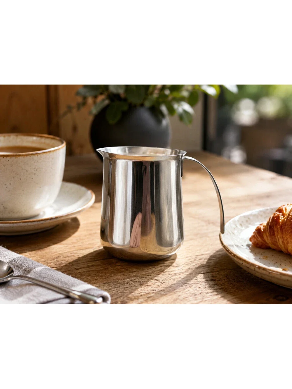 Small Stainless Steel Creamer Pitcher 18/8 China 4.5